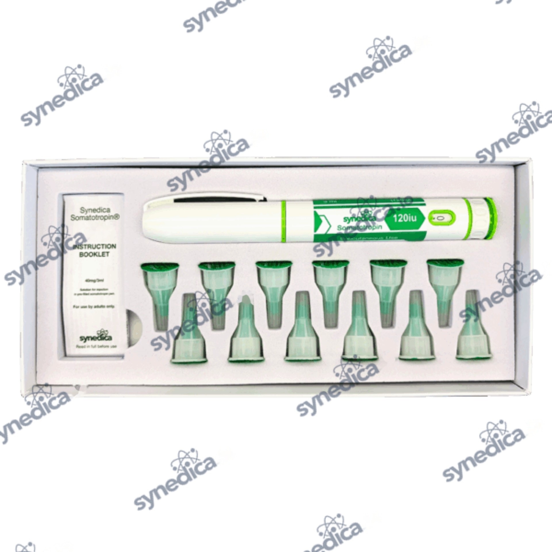 Synedica Somatotropin HGH 120iu injection pen kit