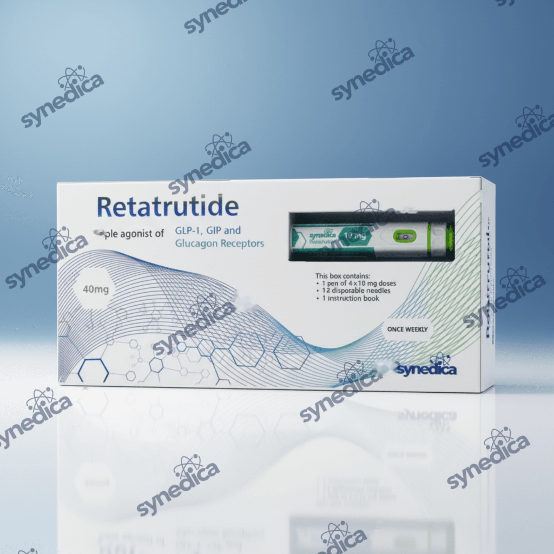 Synedica Retatrutide 40mg injection pen kit