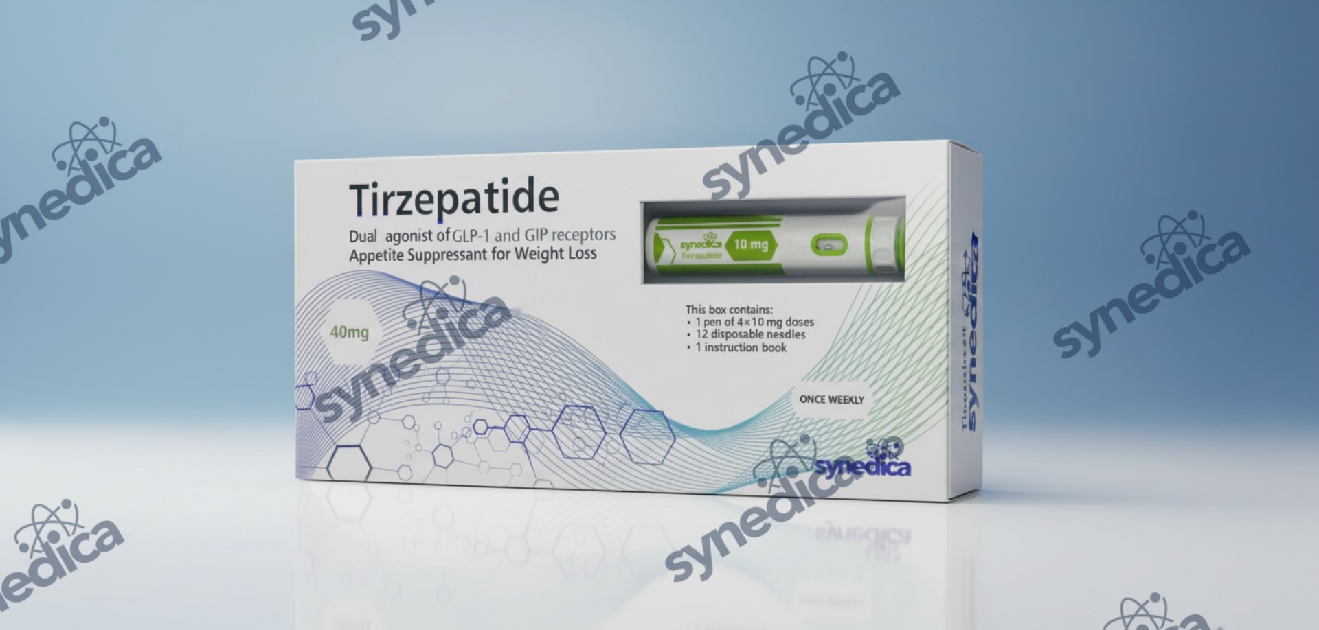 Synedica Tirzepatide 40mg injection pen kit